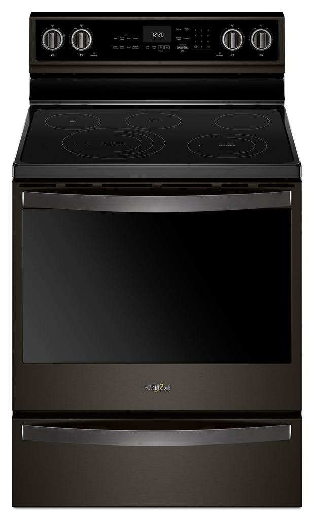 Whirlpool True Convection Range (YWFE975H0HV) - Black Stainless