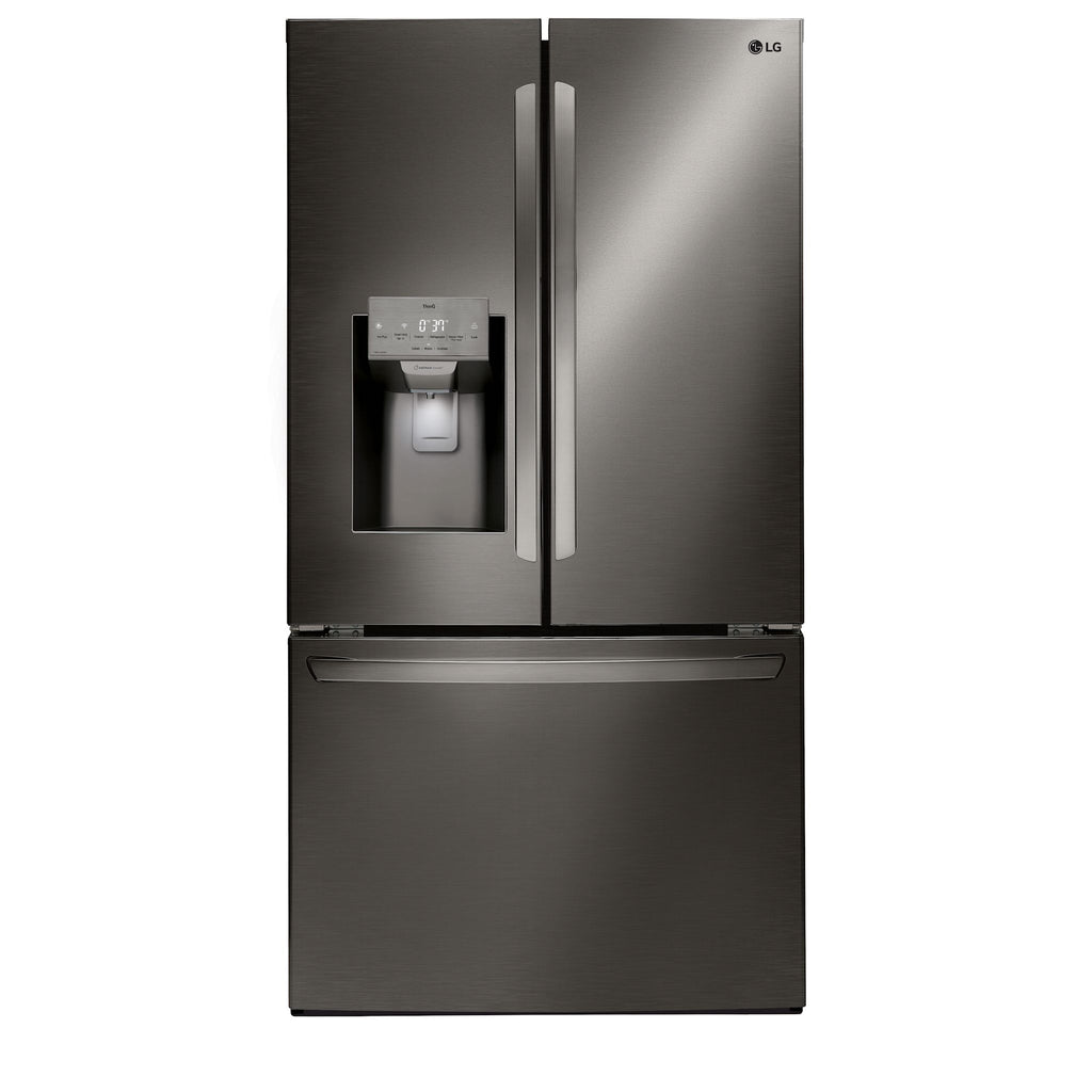 LG French Door Fridge (LRFS28XBD) - Black Stainless Steel