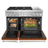 KitchenAid Dual Fuel Range (KFDC558JSC) - Scorched Orange