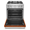 KitchenAid Dual Fuel Range (KFDC500JSC) - Scorched Orange