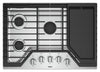 Whirlpool 30" Gas Cooktop (WCG97US0HS) - Stainless Steel
