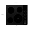 Whirlpool 24" Cooktop (WCE55US4HB) - Black