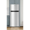 Whirlpool Top Mount Fridge (WRT518SZFG) - Print Resist Metallic Steel