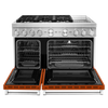 KitchenAid Dual Fuel Range (KFDC558JSC) - Scorched Orange