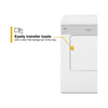 Whirlpool Dryer (LDR3822PQ) - White-on-White
