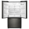 Whirlpool French Door Fridge (WRF535SWHV) - Black Stainless