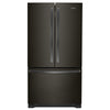 Whirlpool French Door Fridge (WRF535SWHV) - Black Stainless