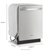 Whirlpool Dishwasher (WDT540HAMZ) - Stainless Steel