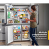 Whirlpool 4 Door Fridge (WRQA59CNKZ) - Stainless Steel