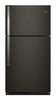 Whirlpool Top Mount Fridge (WRT541SZHV) - Black Stainless