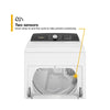 Whirlpool Gas Dryer (WGD5010LW) - White