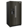 KitchenAid Side x Side Fridge (KRSF705HBS) - Black Stainless