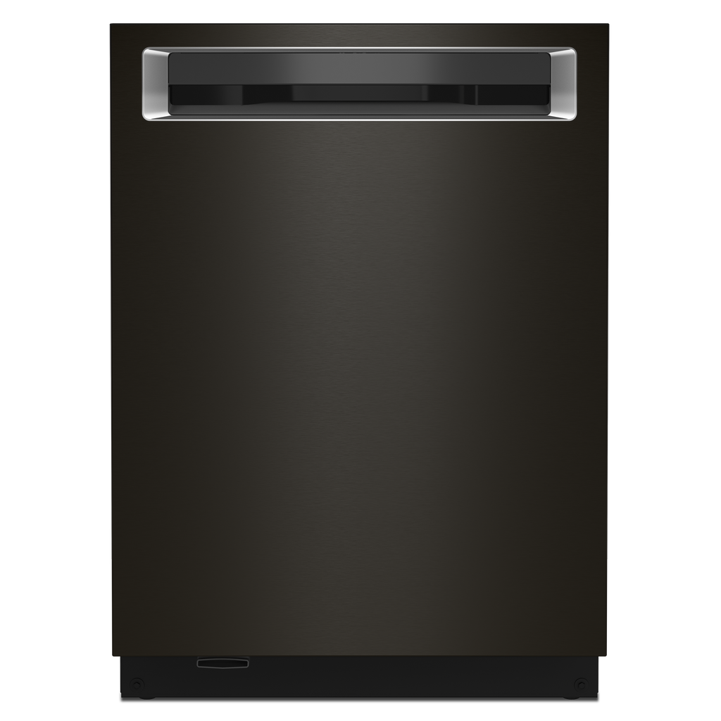 KitchenAid Dishwasher Stainless Steel Tub (KDPM604KBS) - Black Stainless