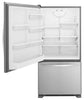 Whirlpool Bottom Mount Fridge (WRB329LFBM) - Monochromatic Stainless Steel