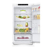 LG Bottom Mount Fridge (LBNC12231W) - White