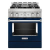 KitchenAid Gas Range (KFGC500JIB) - Ink Blue