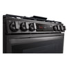 LG Gas Range (LSGL6335D) - Black Stainless