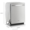 Whirlpool Dishwasher (WDT730HAMZ) - Stainless Steel