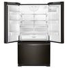 Whirlpool French Door Fridge (WRF535SWHV) - Black Stainless
