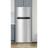 Whirlpool Top Mount Fridge (WRT518SZFG) - Print Resist Metallic Steel