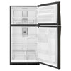 Whirlpool Top Mount Fridge (WRT541SZHV) - Black Stainless