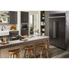 KitchenAid Built-In Fridge (KBSN708MBS) - Black Stainless Steel with PrintShield™ Finish