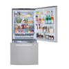 LG Bottom Mount Fridge (LRDCS2603S) - Stainless Steel