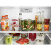Whirlpool Top Mount Fridge (WRT518SZFG) - Print Resist Metallic Steel