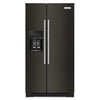 KitchenAid Counter Depth Fridge (KRSC700HBS) - Black Stainless