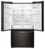 Whirlpool French Door Fridge (WRF535SWHV) - Black Stainless