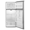 Whirlpool Top Mount Fridge (WRT518SZFM) - Stainless Steel