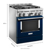 KitchenAid Gas Range (KFGC500JIB) - Ink Blue