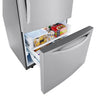 LG Bottom Mount Fridge (LRDCS2603S) - Stainless Steel