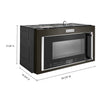 KitchenAid OTR Microwave (YKMHC319LBS) - Black Stainless Steel with PrintShieldâ„¢ Finish