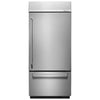 KitchenAid Bottom Mount Fridge (KBBR306ESS) - Stainless Steel