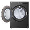 LG Front Load Dryer (DLEX6700B) - Black Stainless Steel