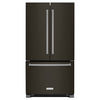 KitchenAid French Door Fridge (KRFC302EBS) - Black Stainless