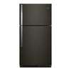 Whirlpool Top Mount Fridge (WRT541SZHV) - Black Stainless
