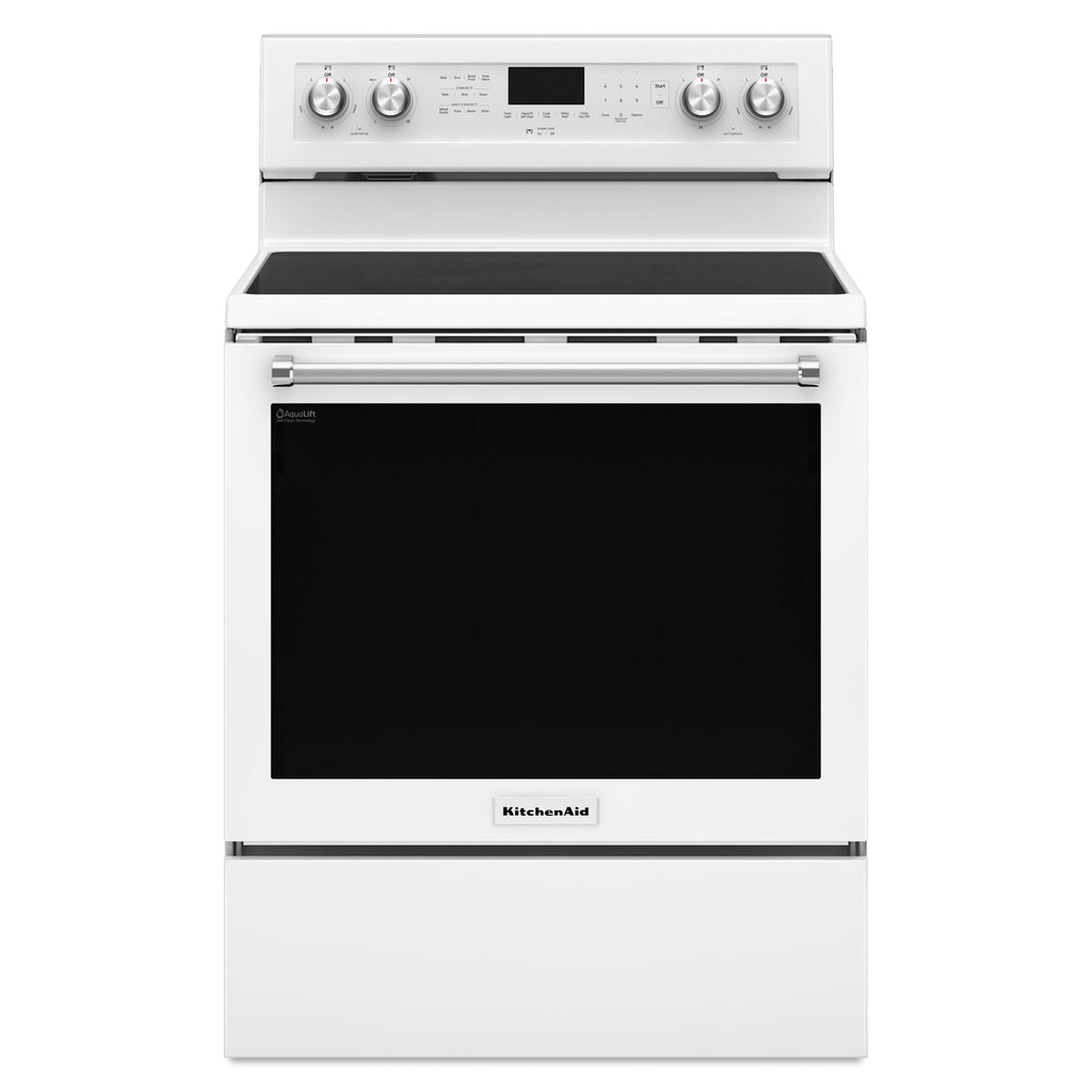 KitchenAid True Convection Range (YKFEG500EWH) - White