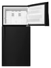Whirlpool Top Mount Fridge (WRT519SZDB) - Black