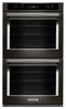 KitchenAid 30" Double Wall Oven (KODE500EBS) - Black Stainless