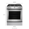 KitchenAid Gas Range (KSGB900ESS) - Stainless Steel