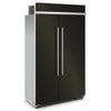 KitchenAid Built-In Fridge (KBSN708MBS) - Black Stainless Steel with PrintShield™ Finish
