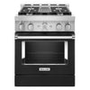 KitchenAid Gas Range (KFGC500JBK) - Imperial Black