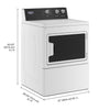 Maytag Front Load Dryer (YMEDP586GW) - White