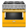 KitchenAid Dual Fuel Range (KFDC506JYP) - Yellow Pepper