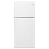 Whirlpool Top Mount Fridge (WRT519SZDW) - White