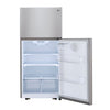 LG Top Mount Fridge (LTCS20020S) - Stainless Steel