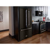 KitchenAid French Door Fridge (KRFC302EBS) - Black Stainless