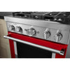 KitchenAid Dual Fuel Range (KFDC500JPA) - Passion Red